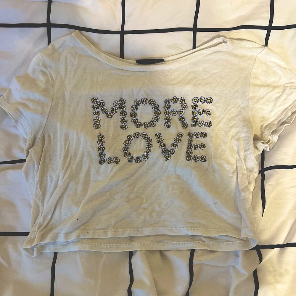 “More Love” Crop Top